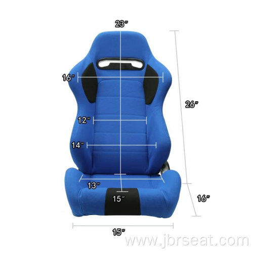 Gaming Seat With Bucket Seats Racing Simulator